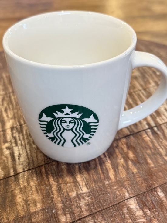 Starbucks Other - Starbucks White Mug with Green Siren Logo